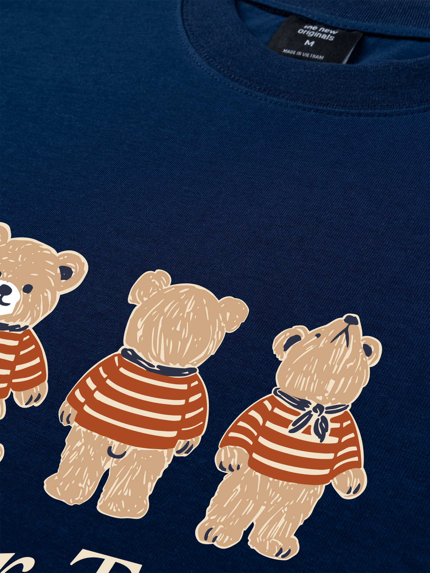 Áo Thun Relaxed Fit Sailor Teddy