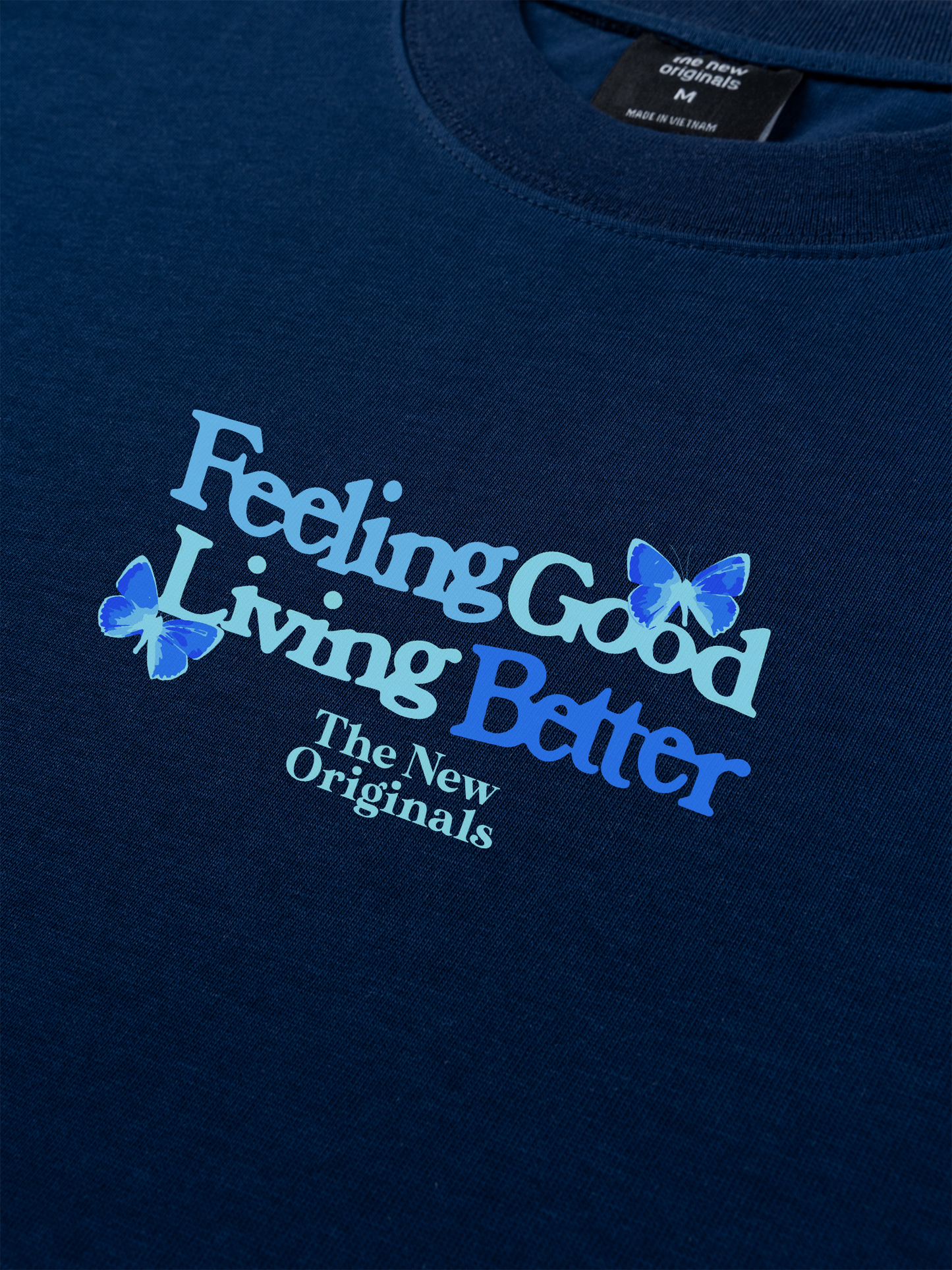Áo Thun Relaxed Fit Be Bold Feeling Good Living Better
