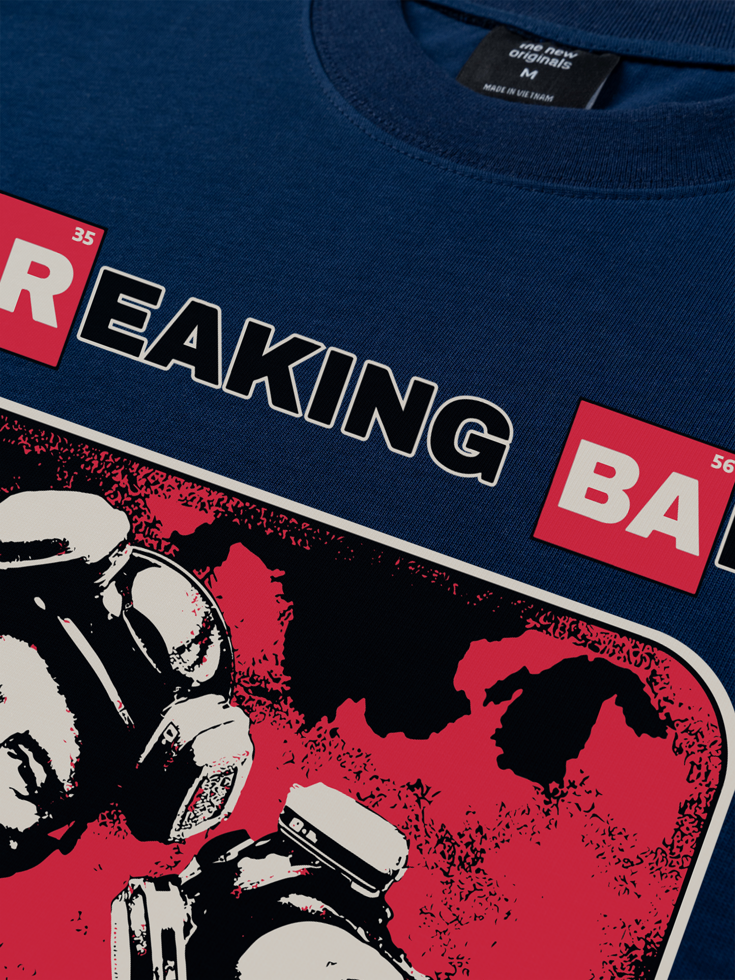 Áo Thun Relaxed Fit Movie Breaking Bad Vision