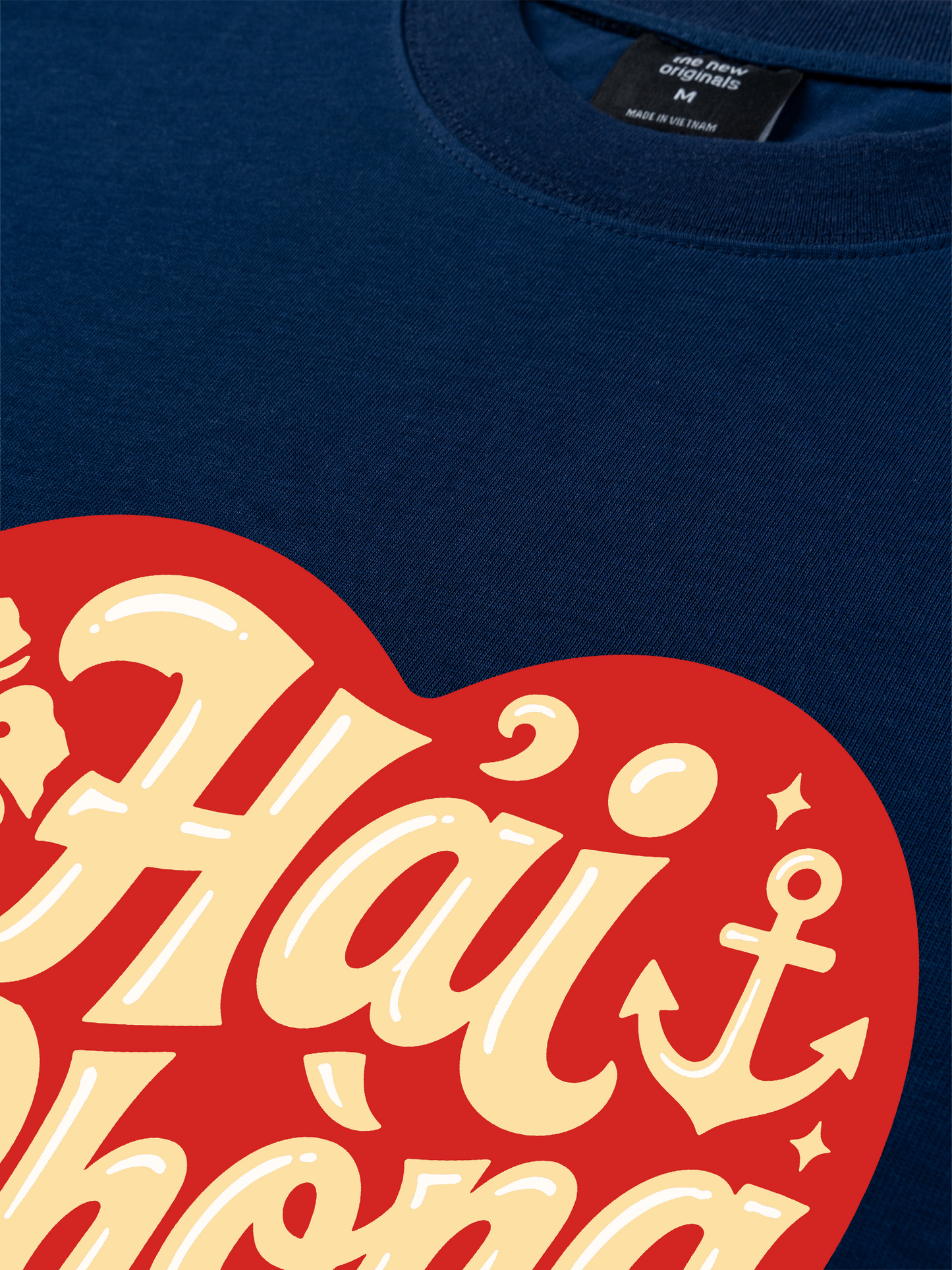 Áo Thun Relaxed Fit Hải Phòng In My Heart Retro