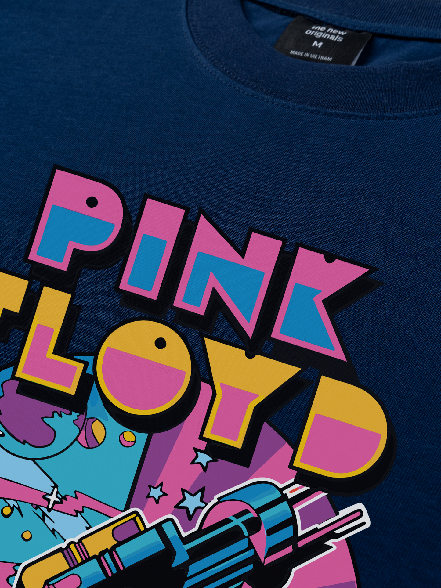 Áo Thun Relaxed Fit Pink Floyd Colorful