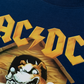 Áo Thun Relaxed Fit Music Rock AC DC Given The Dog A Bone
