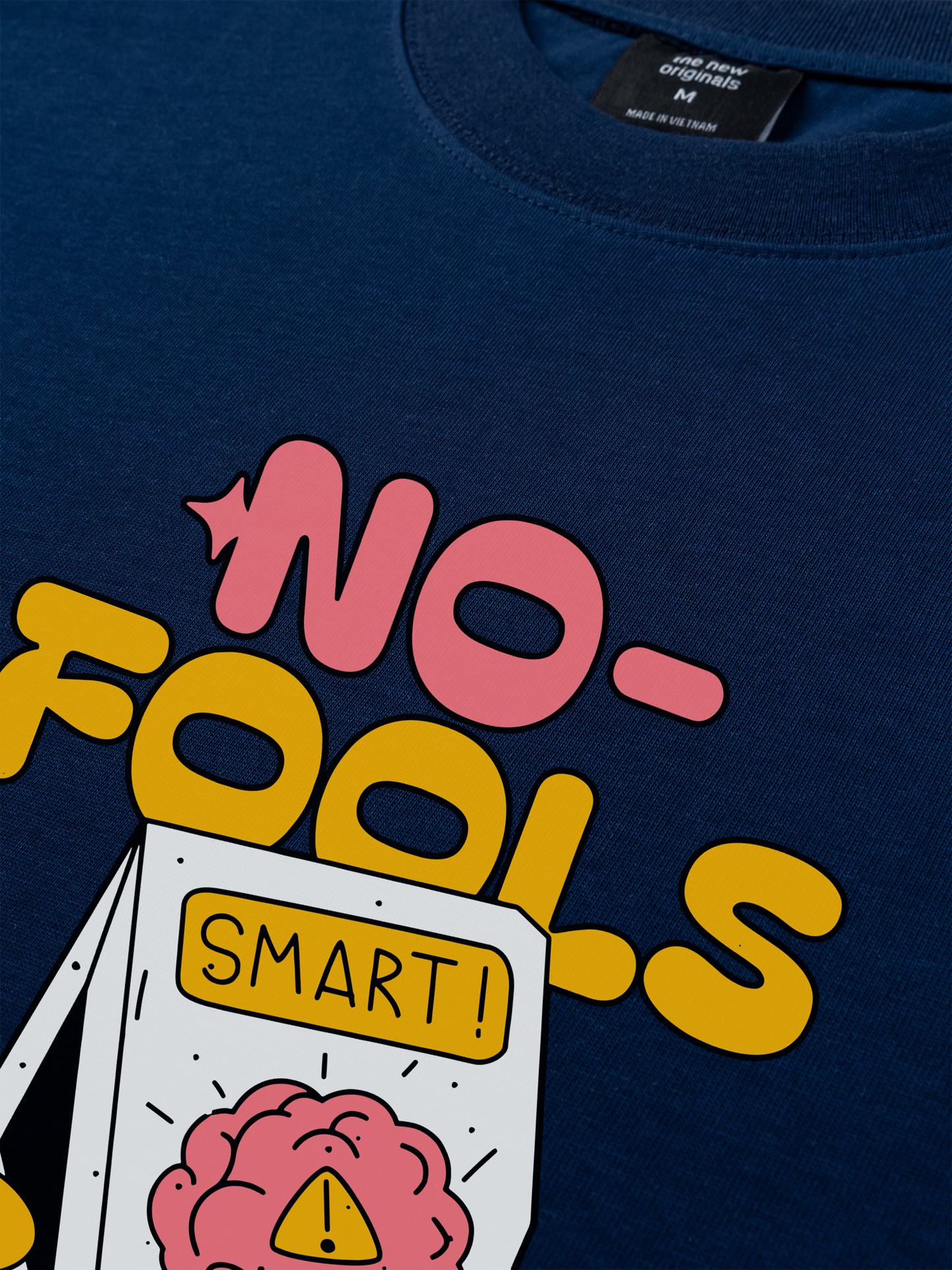 Áo Thun Relaxed Fit Be Bold No Fools Zone