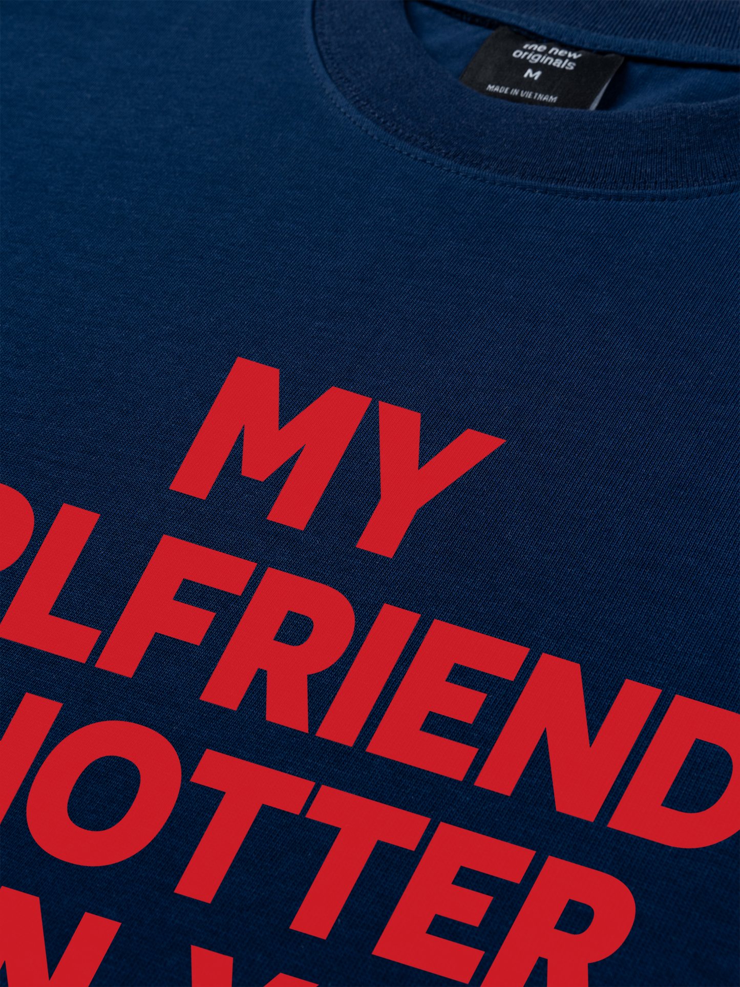 Áo Thun Relaxed Fit Life Vibe My Girlfriend
