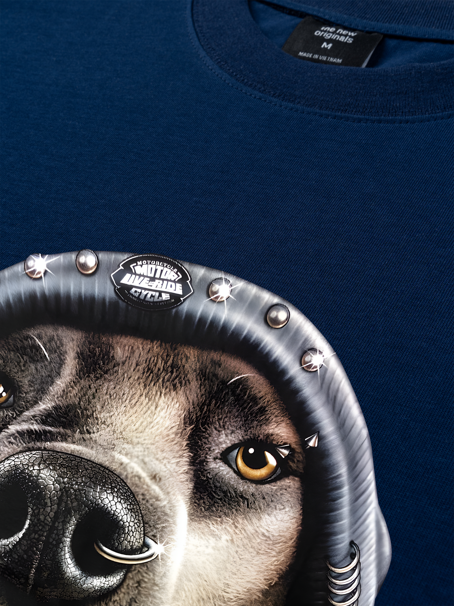 Áo Thun Relaxed Fit Animal Mood Smokey Dog
