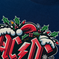 Áo Thun Relaxed Fit Music Rock AC DC Christmas Sign