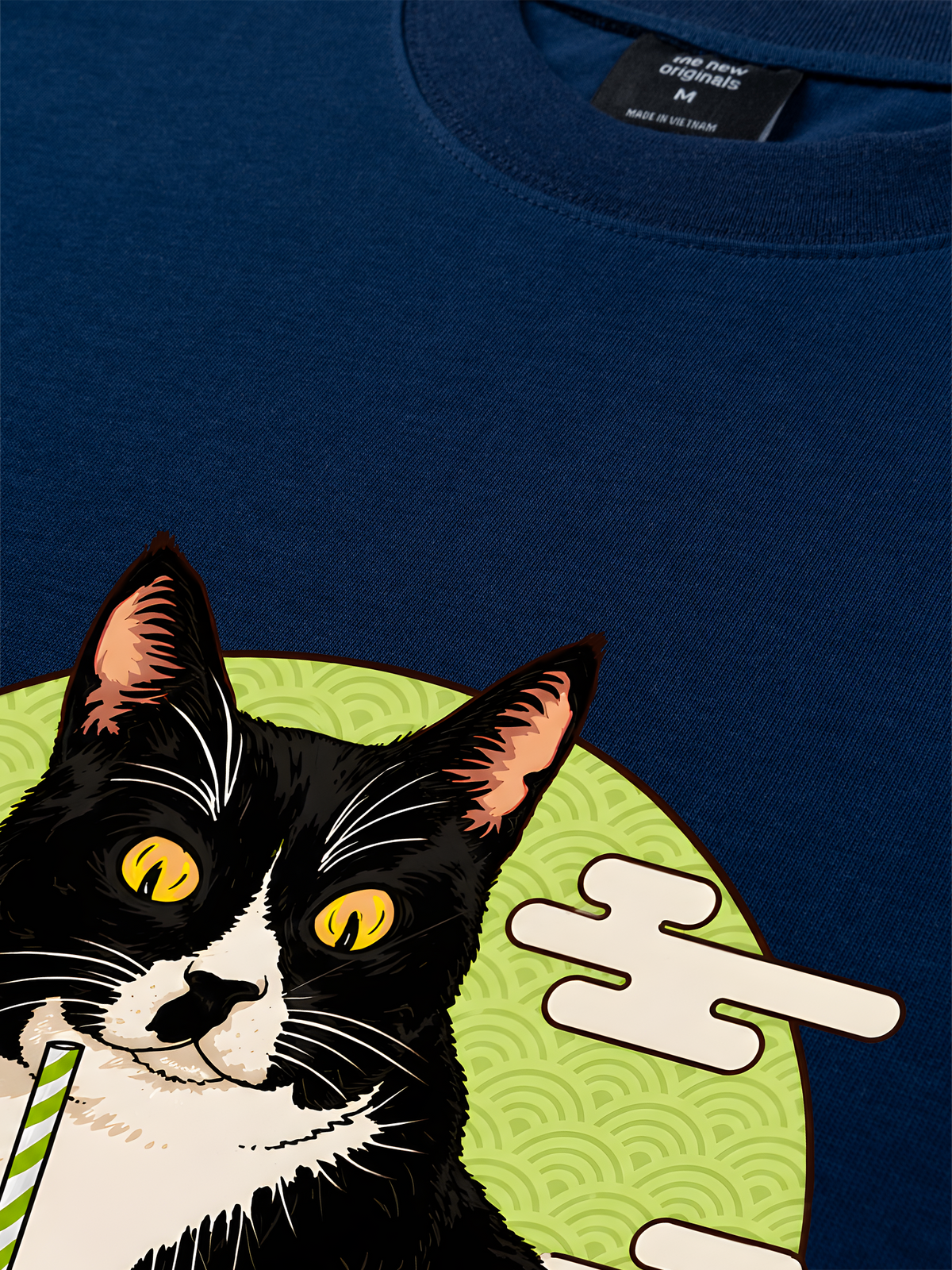 Áo Thun Relaxed Fit Matcha Mewz