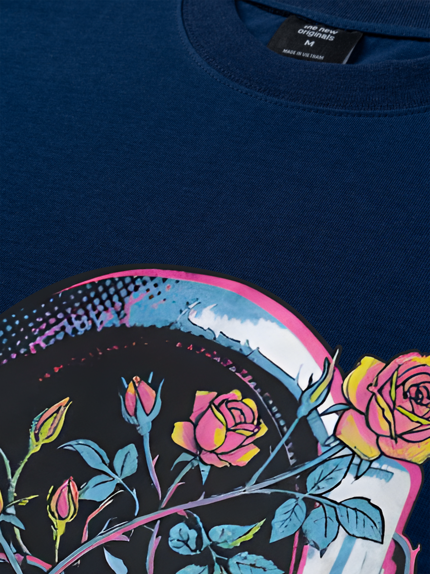 Áo Thun Relaxed Fit Cosmic Blooms