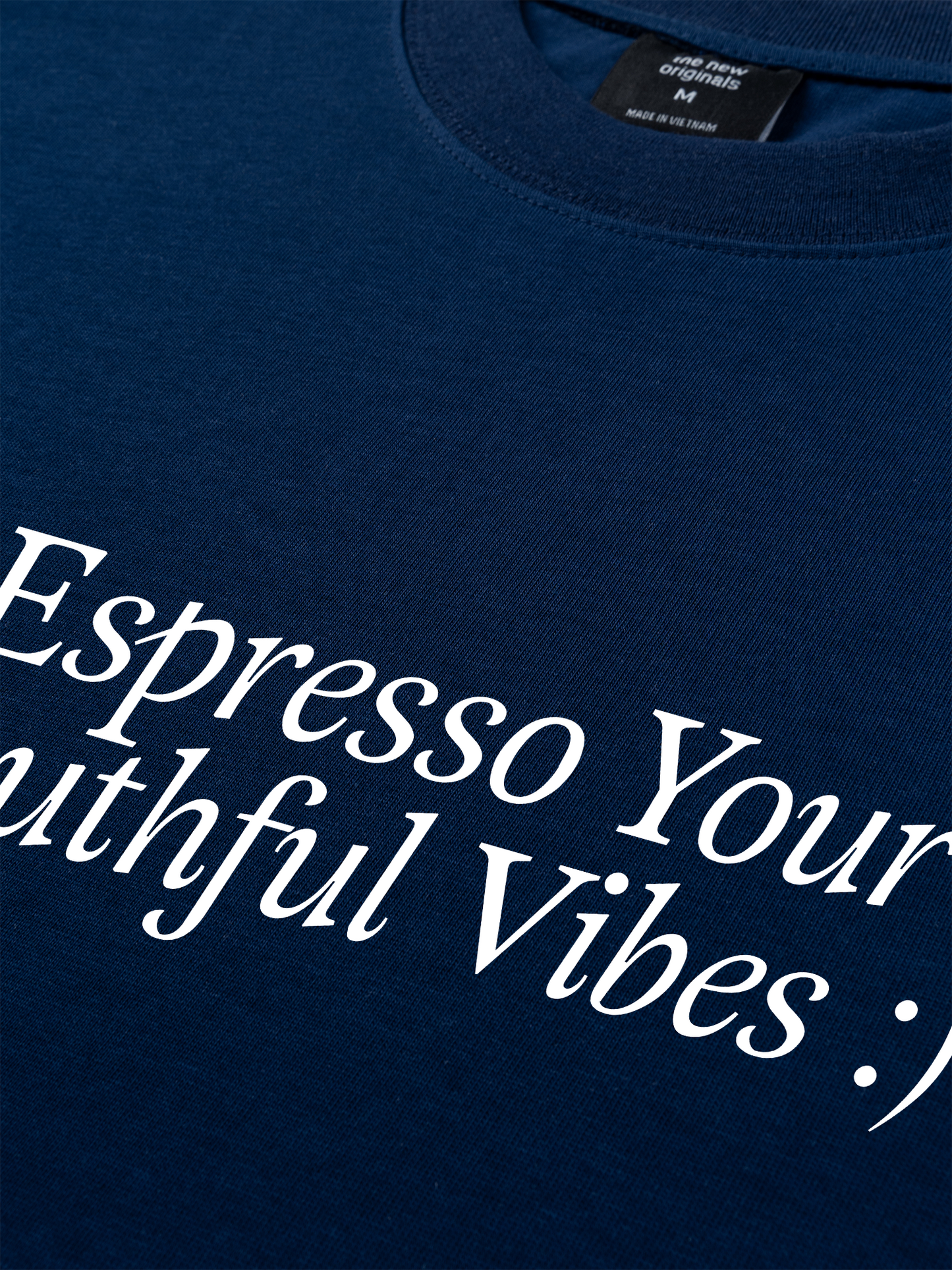 Áo Thun Relaxed Fit Espresso Your Youthful Vibes