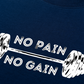 Áo Thun Relaxed Fit No Pain No Gain