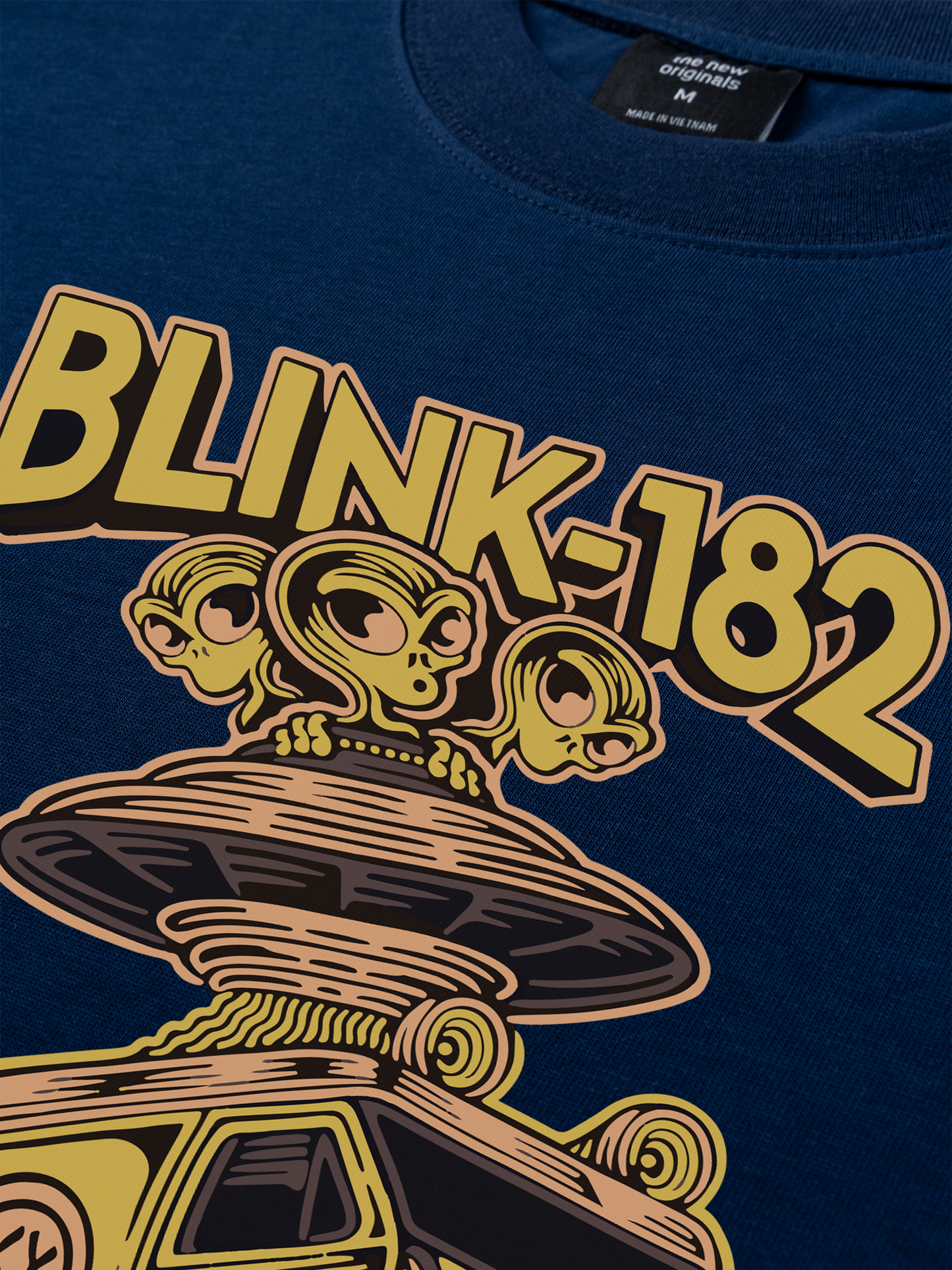 Áo Thun Relaxed Fit Blink 182 Aliens Exist