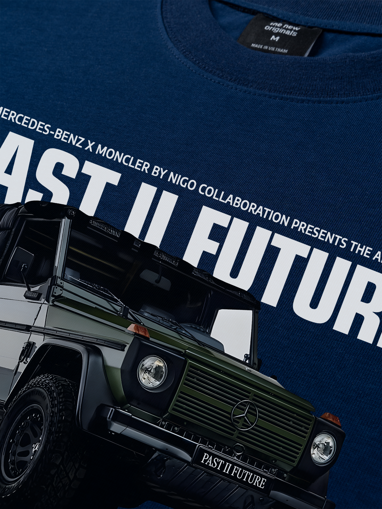 Áo Thun Relaxed Fit Car Past II Future