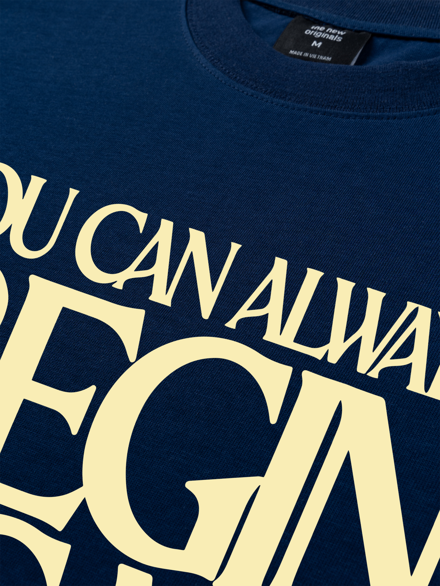 Áo Thun Relaxed Fit Begin Again