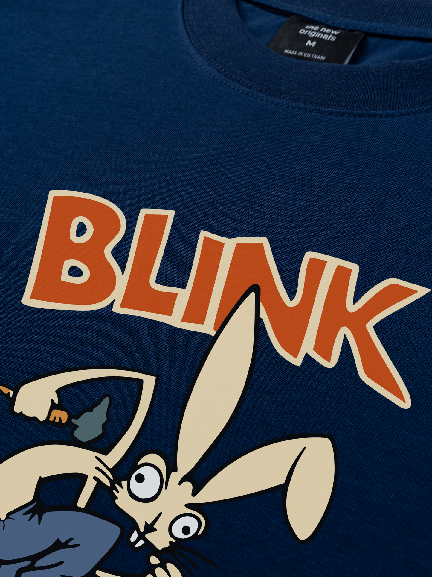 Áo Thun Relaxed Fit Blink 182 Bunny Logo