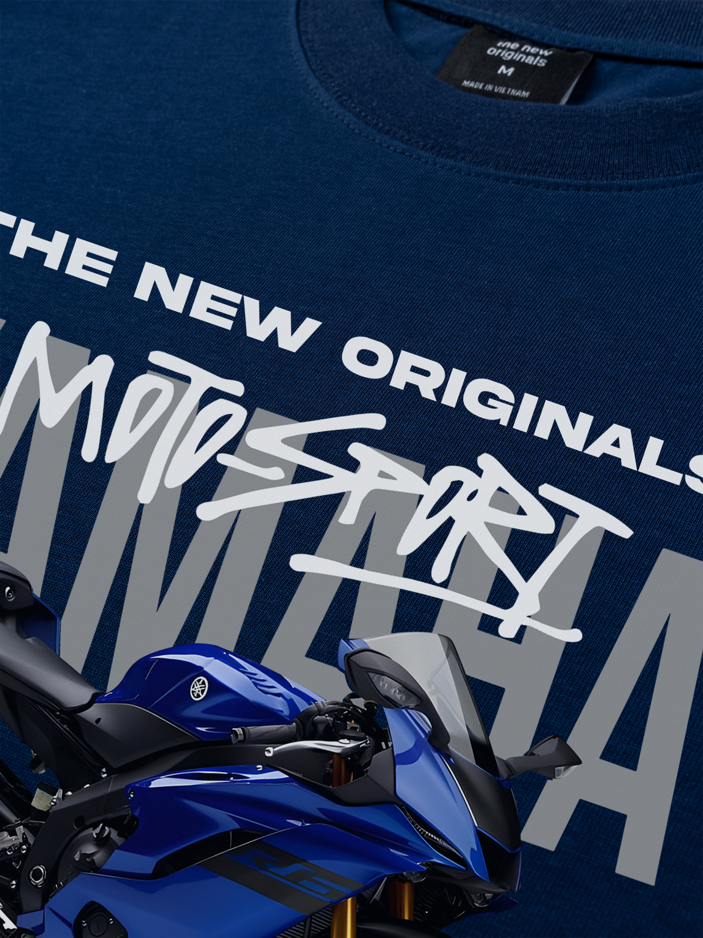 Áo Thun Relaxed Fit Motor Sport Yamaha YZF-R1