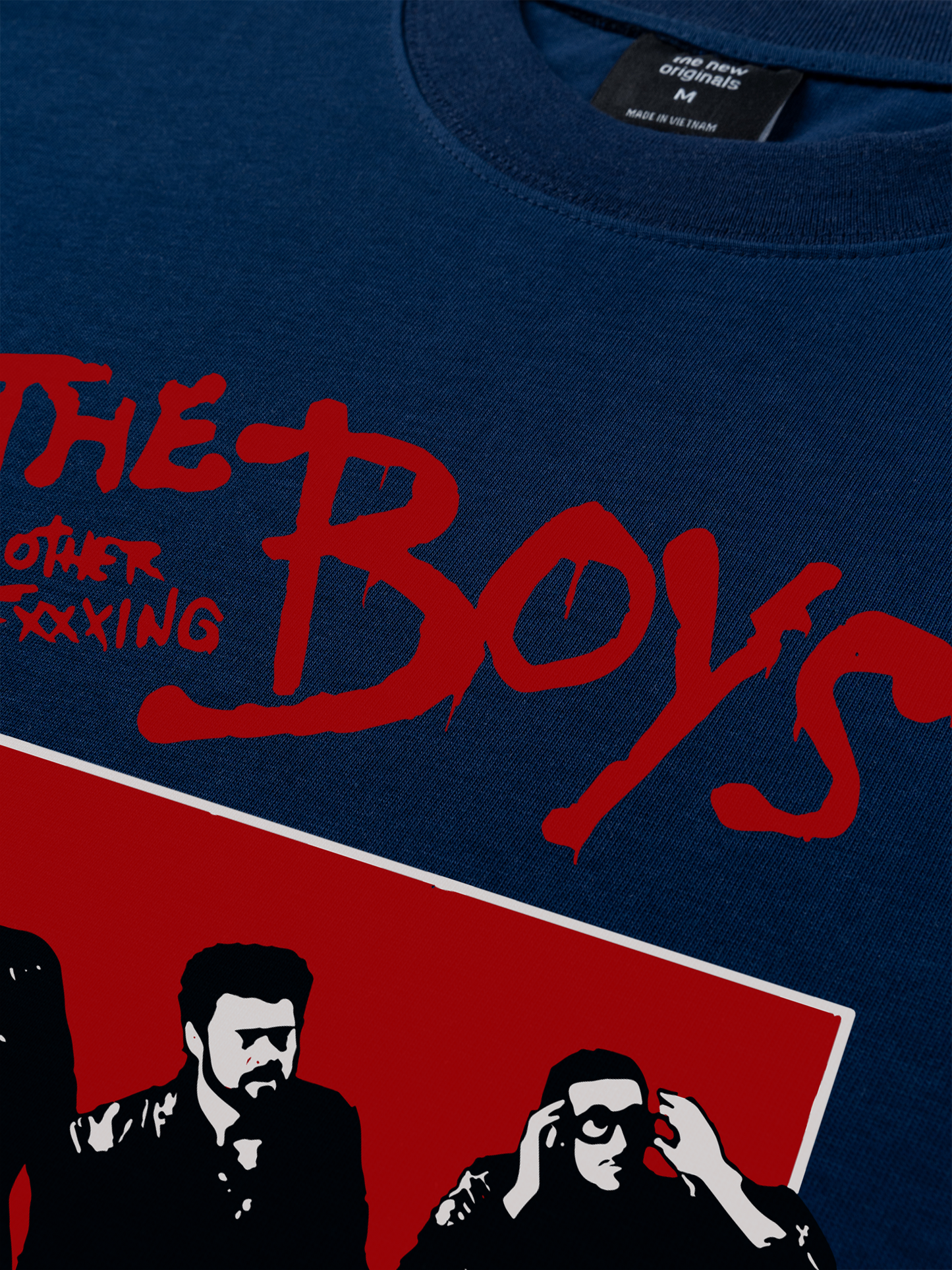 Áo Thun Relaxed Fit Movie The Boys Red Frame