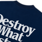 Áo Thun Relaxed Fit Life Vibe Destroy What Destroy You