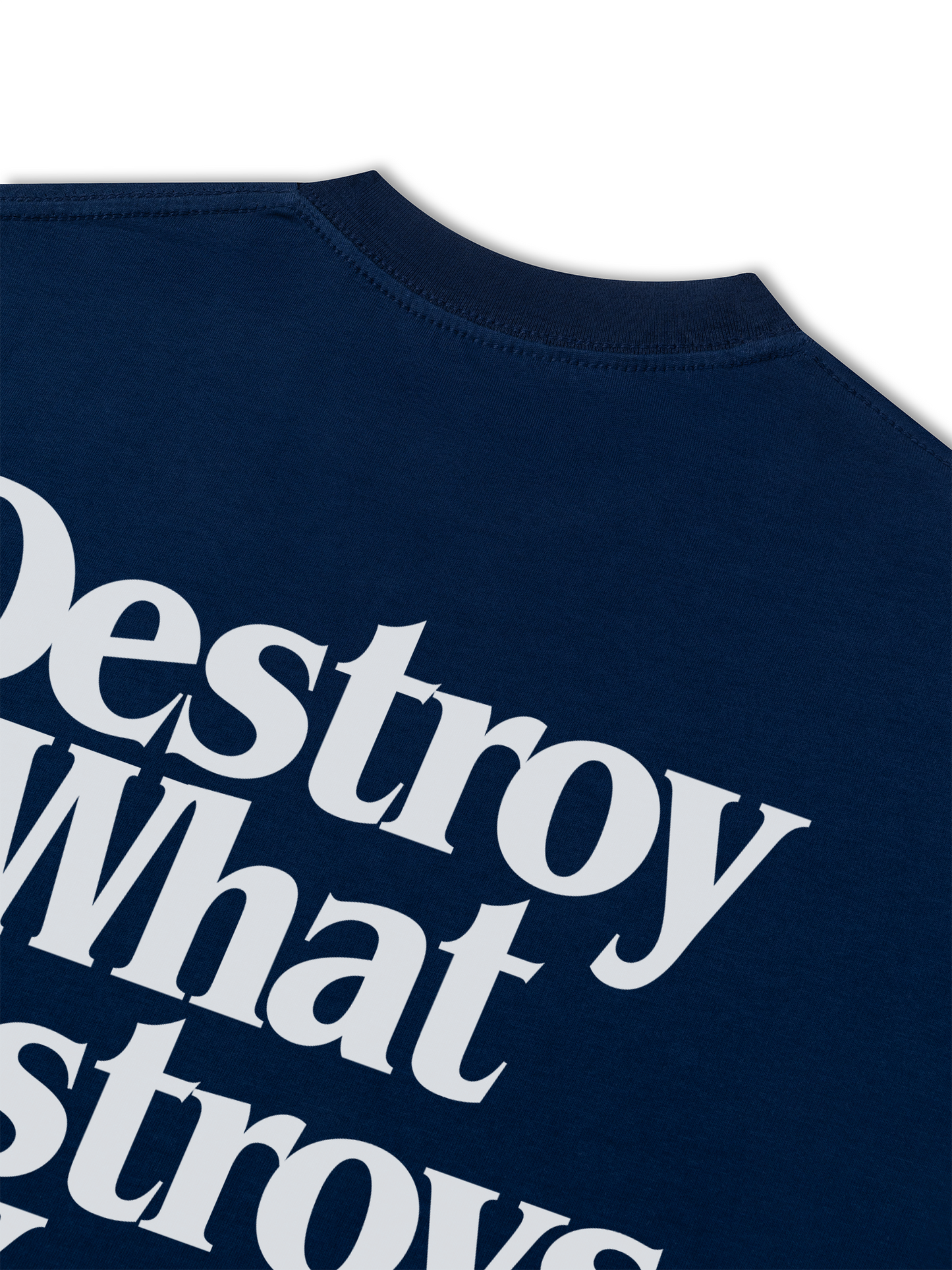 Áo Thun Relaxed Fit Life Vibe Destroy What Destroy You