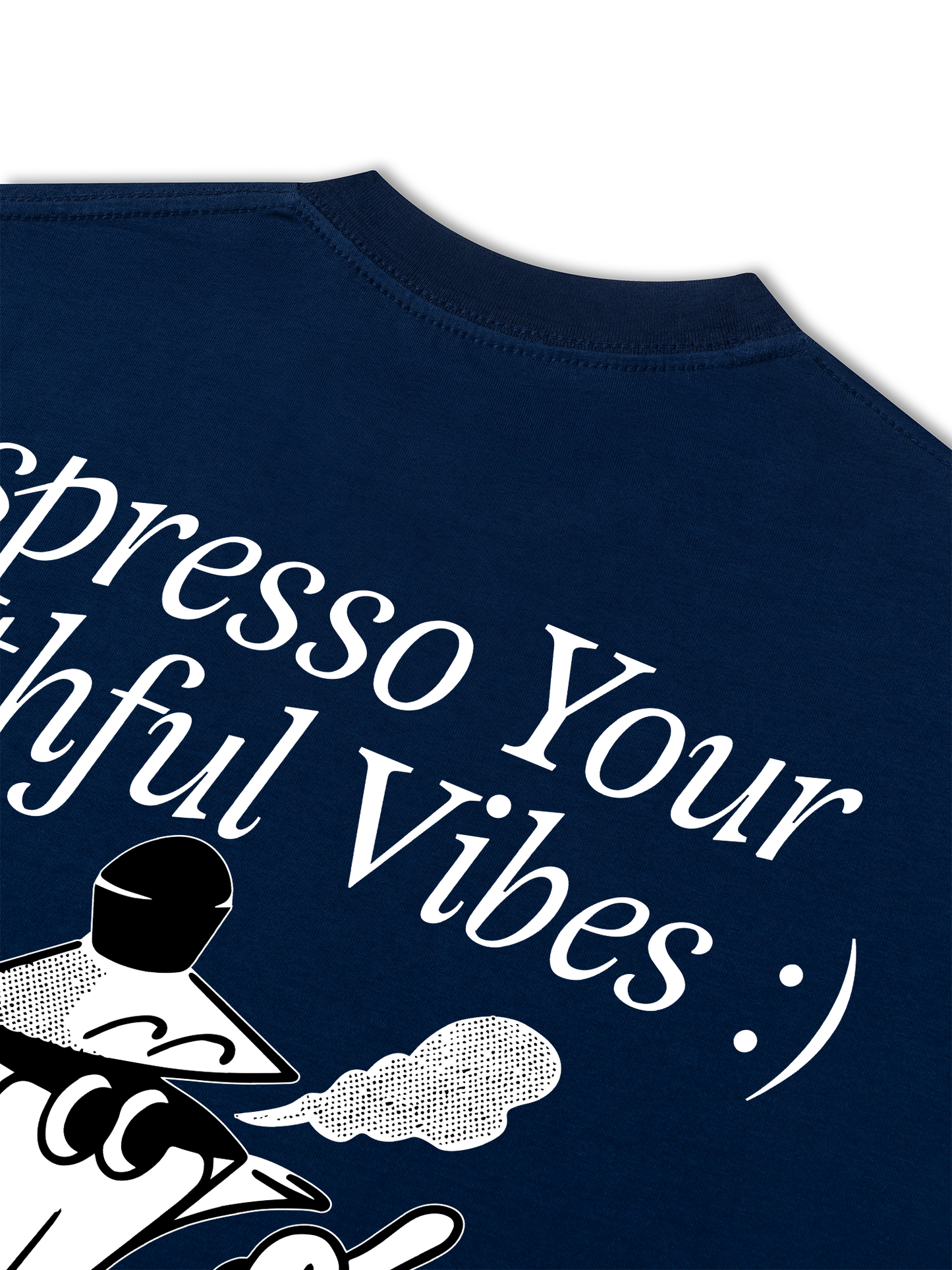 Áo Thun Relaxed Fit Espresso Your Youthful Vibes