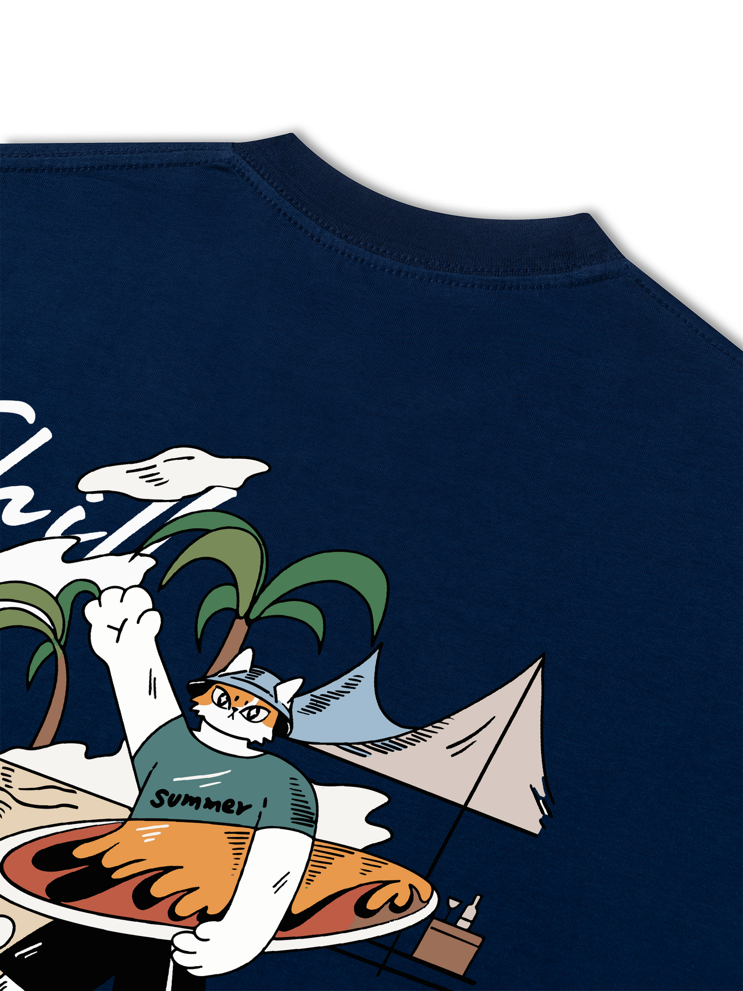 Áo Thun Relaxed Fit Chill Summer
