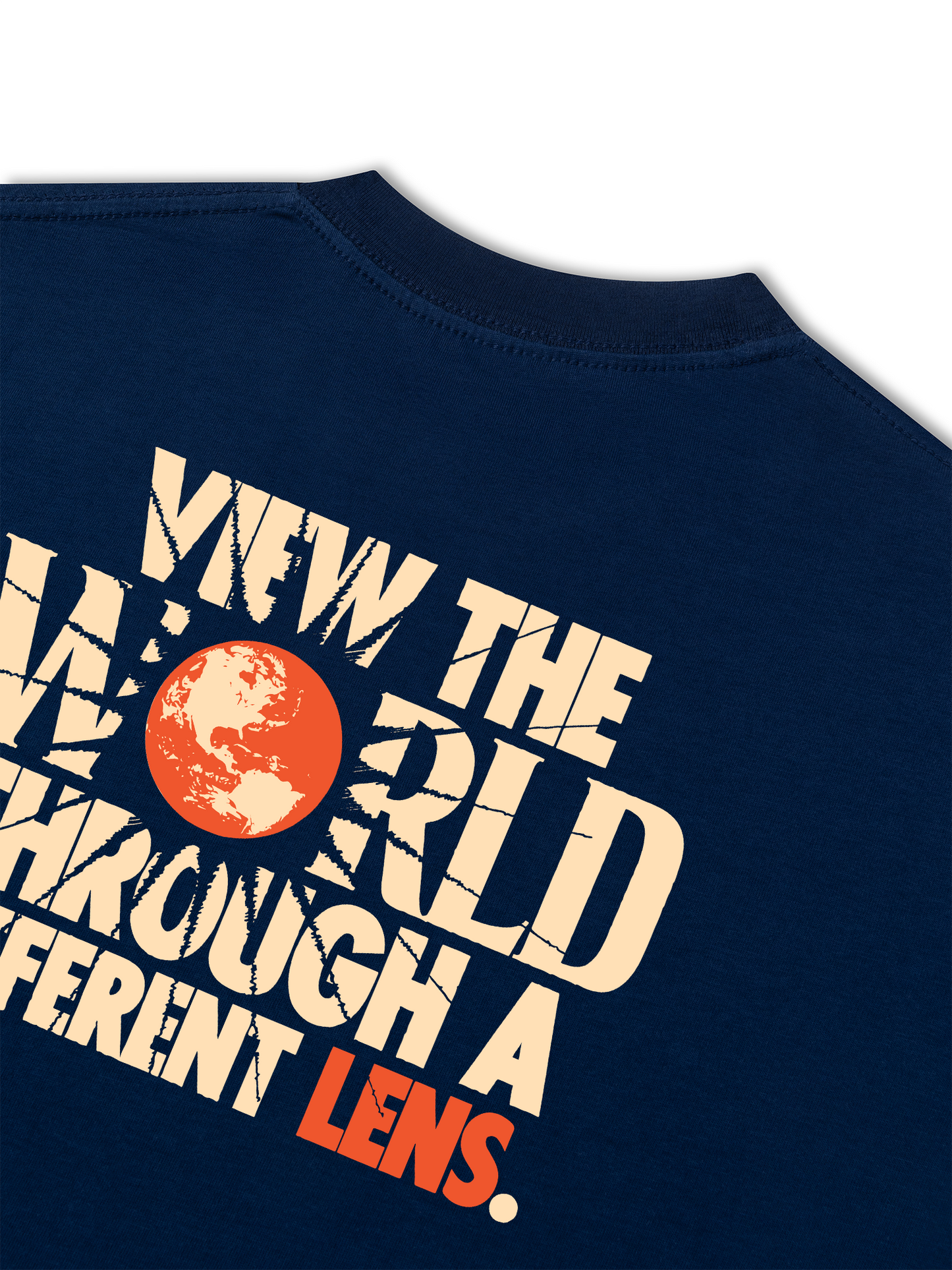Áo Thun Relaxed Fit Be Bold View The World Through