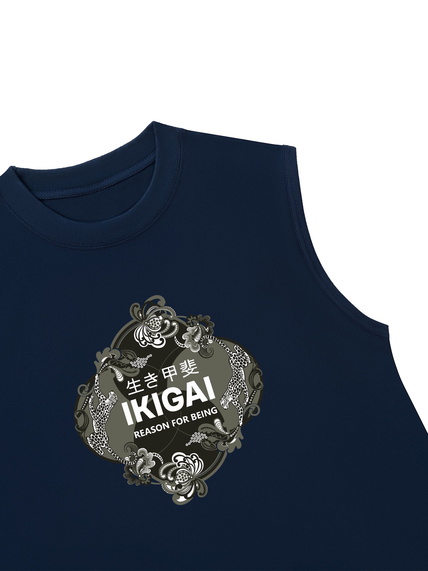 Áo Ba Lỗ Relaxed Fit Ikigai Chetah