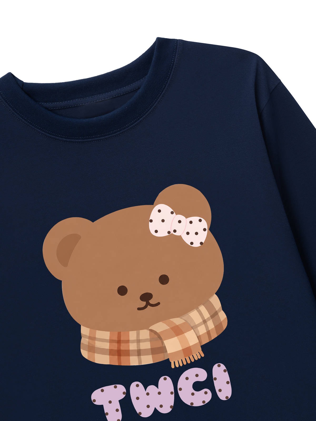 Áo Thun Dài Tay Teddy Cozy