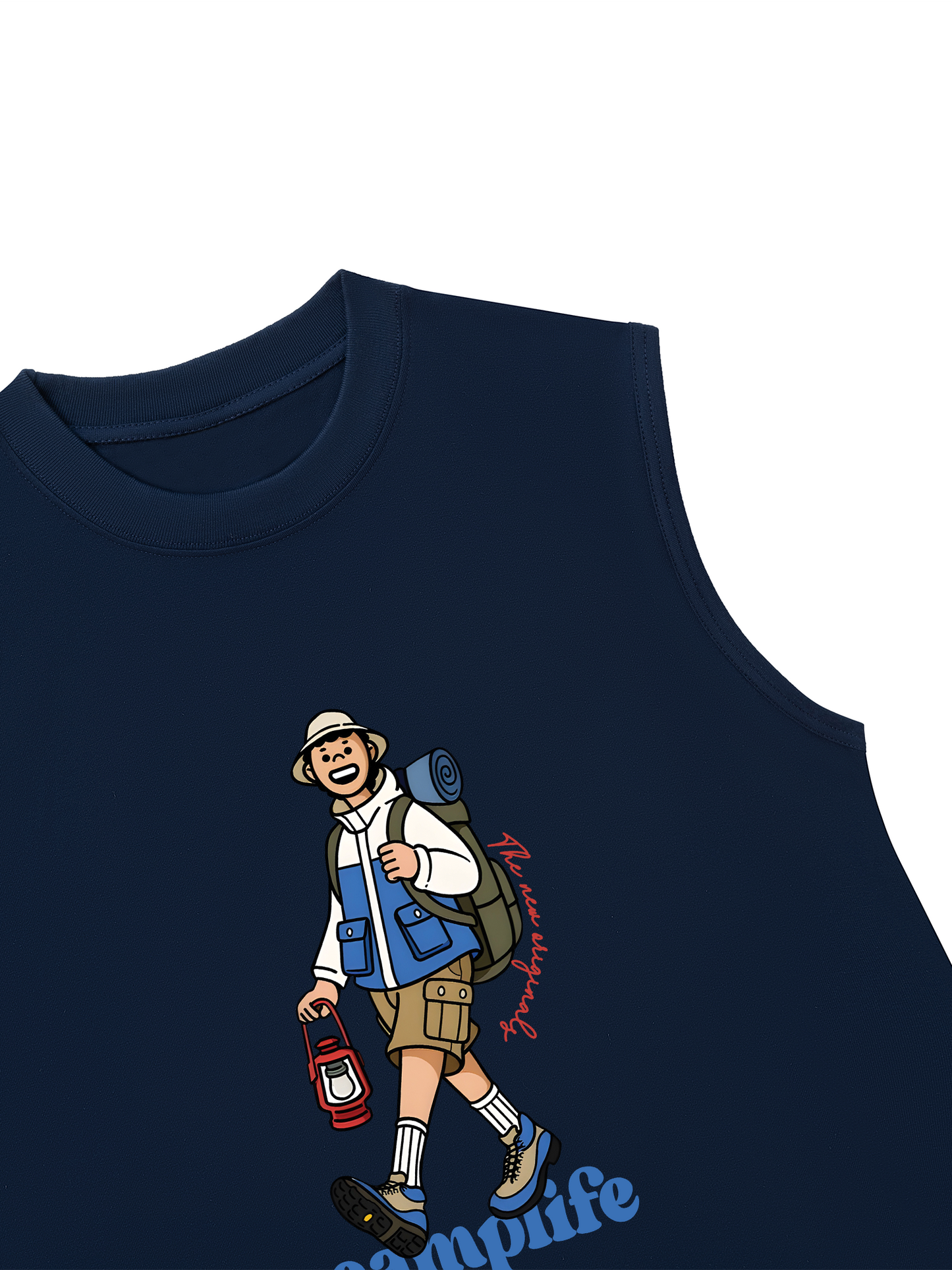 Áo Ba Lỗ Relaxed Fit Camplife
