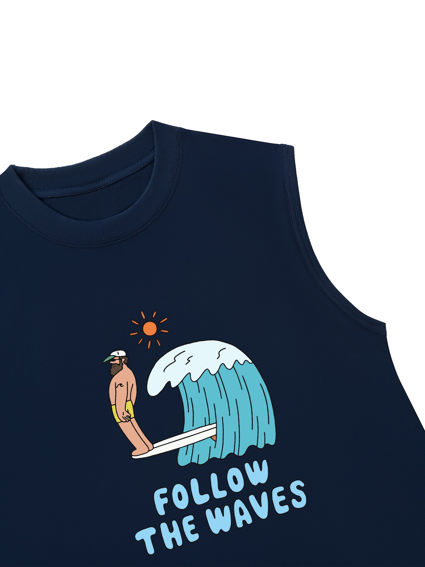 Áo Ba Lỗ Relaxed Fit Summer Vibes