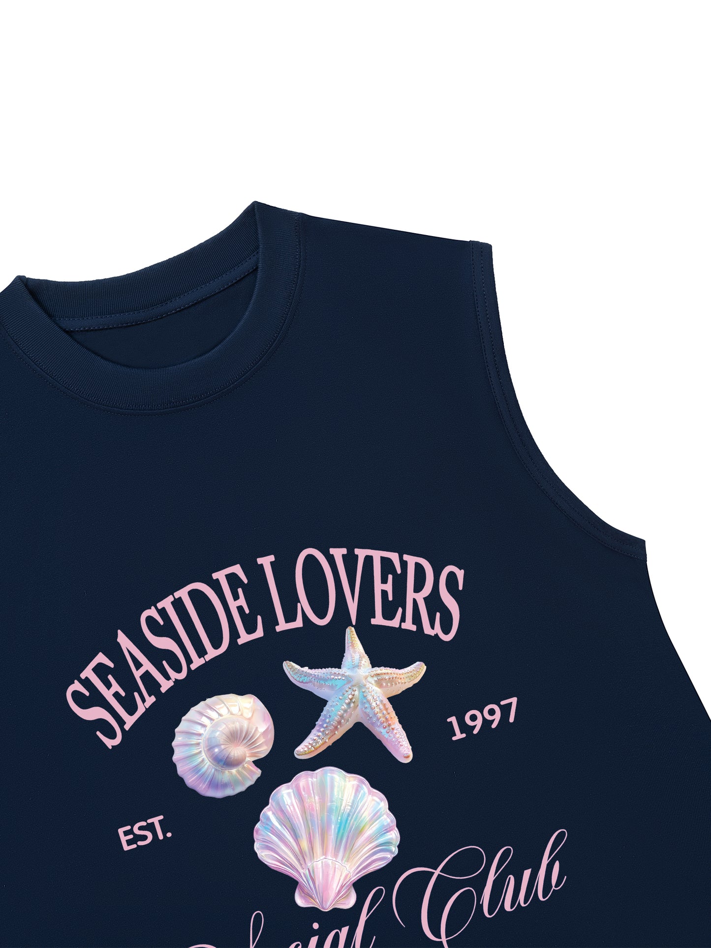 Áo Ba Lỗ Relaxed Fit Ocean Hologram Seaside Lover