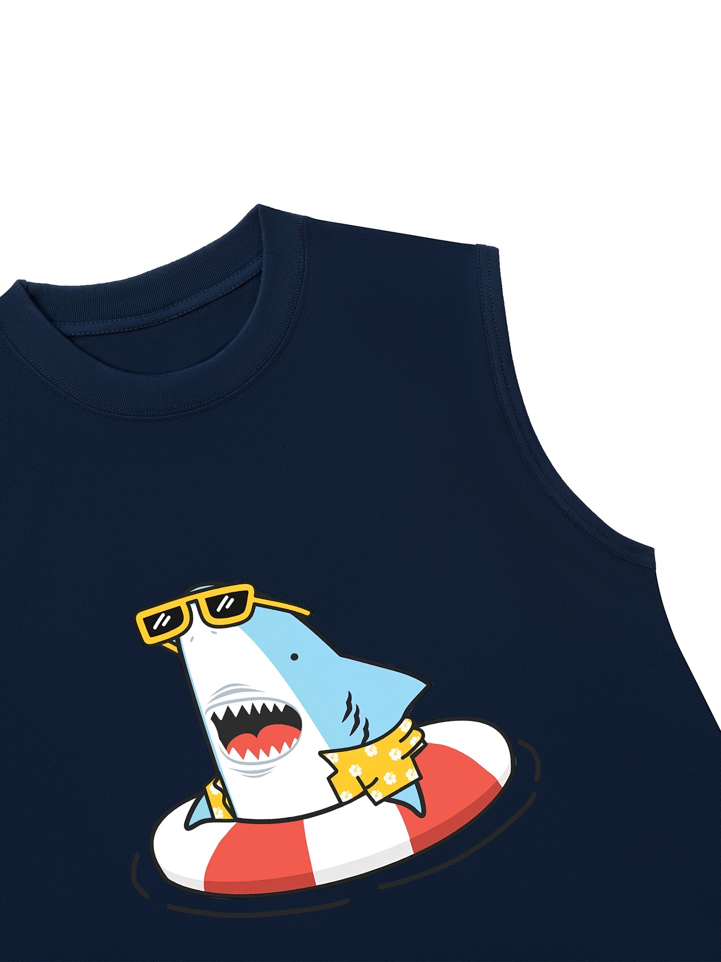 Áo Ba Lỗ Relaxed Fit Ocean baby Shark