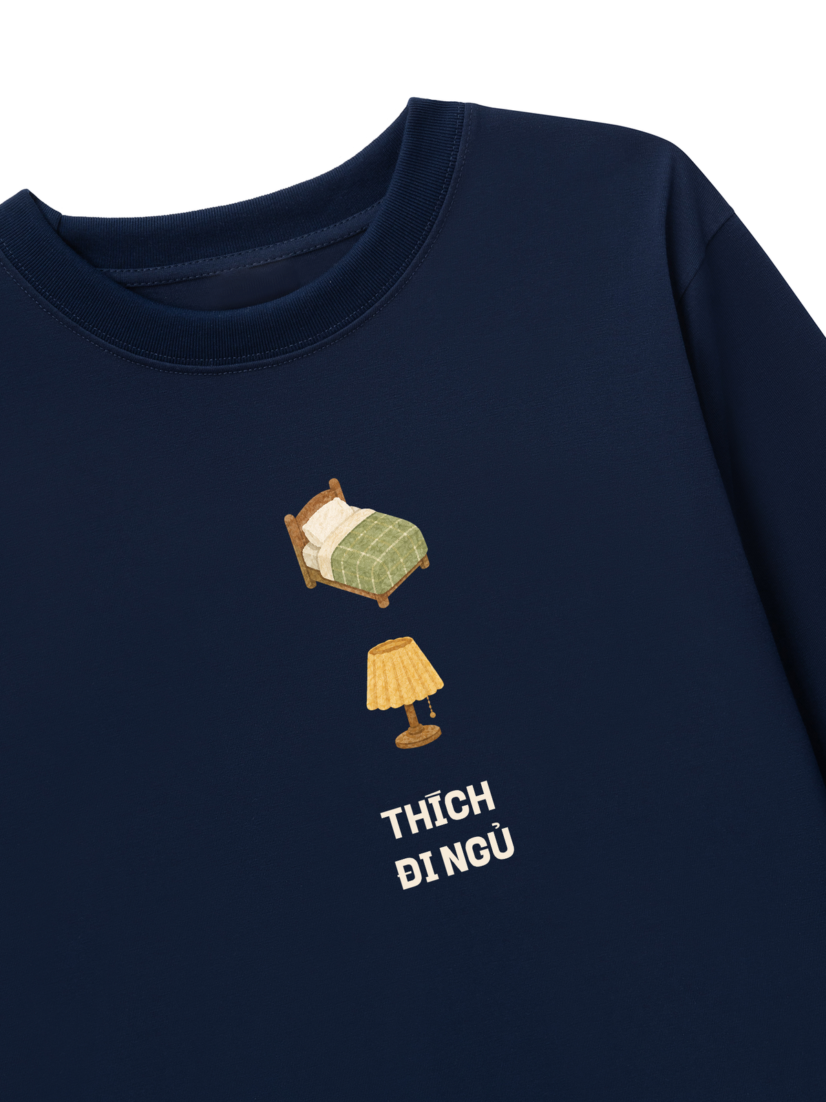 Áo Thun Dài Tay Thích Đi Ngủ