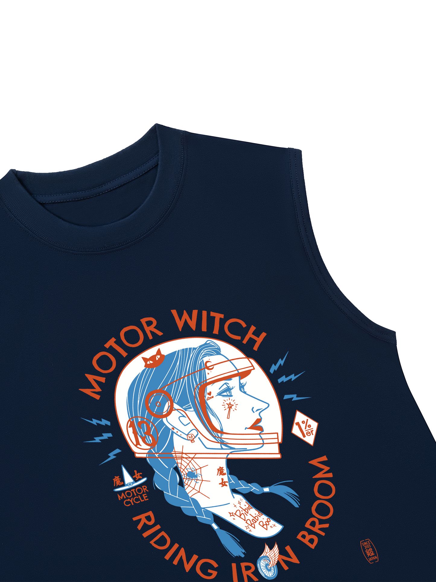 Áo Ba Lỗ Relaxed Fit Motor Witch