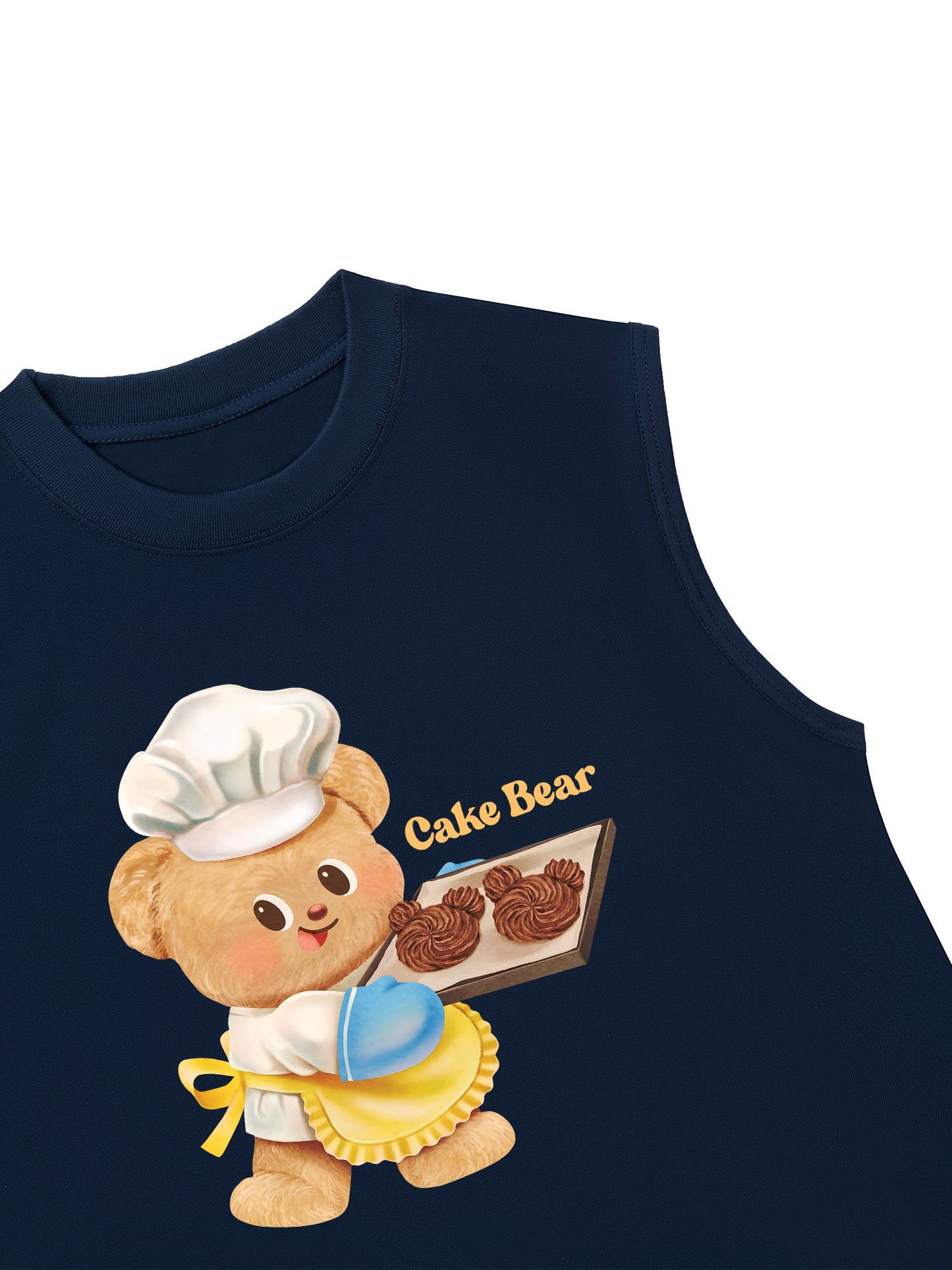 Áo Ba Lỗ Relaxed Fit Cake Bear