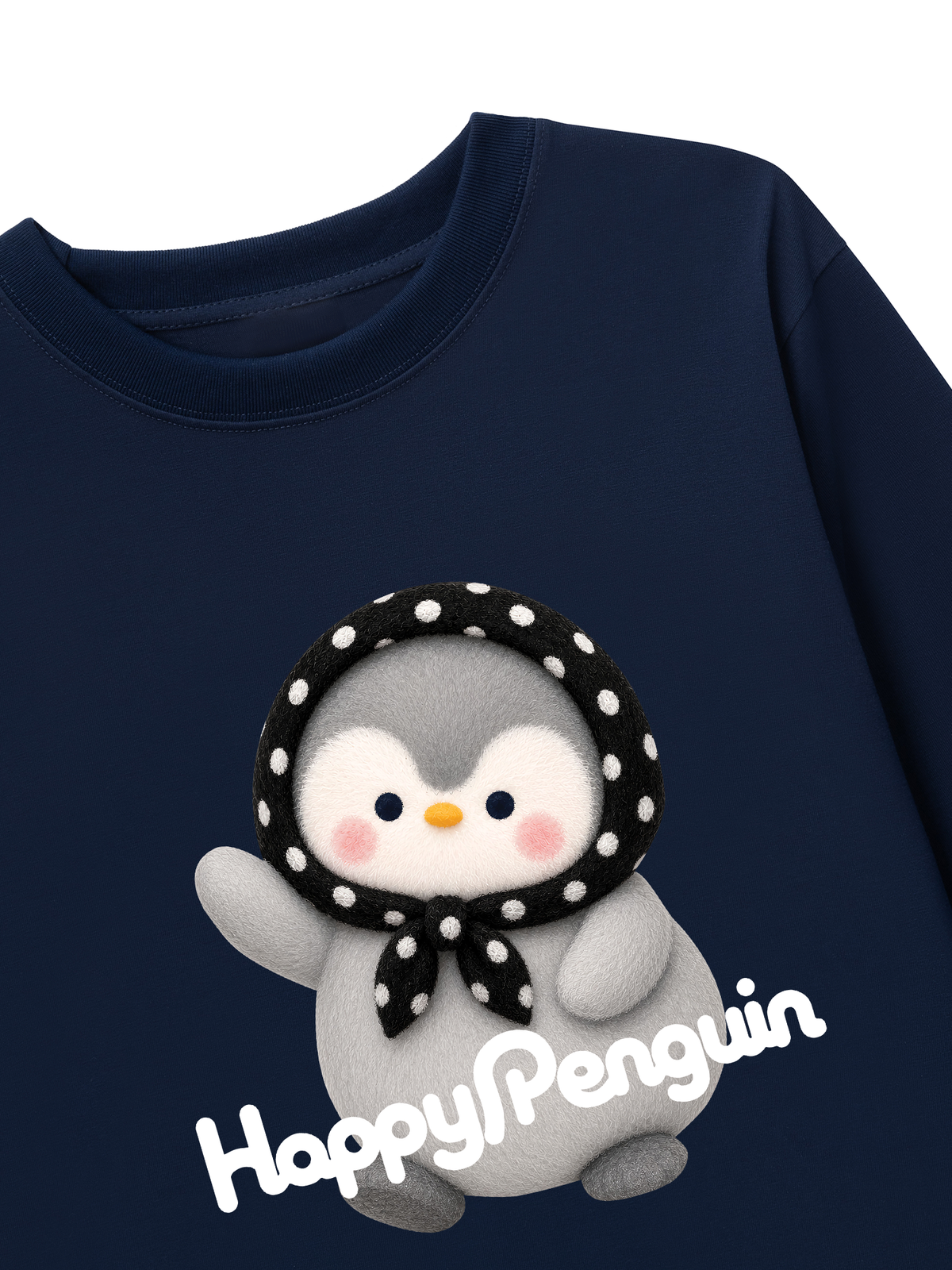 Áo Thun Dài Tay Happy Penguin