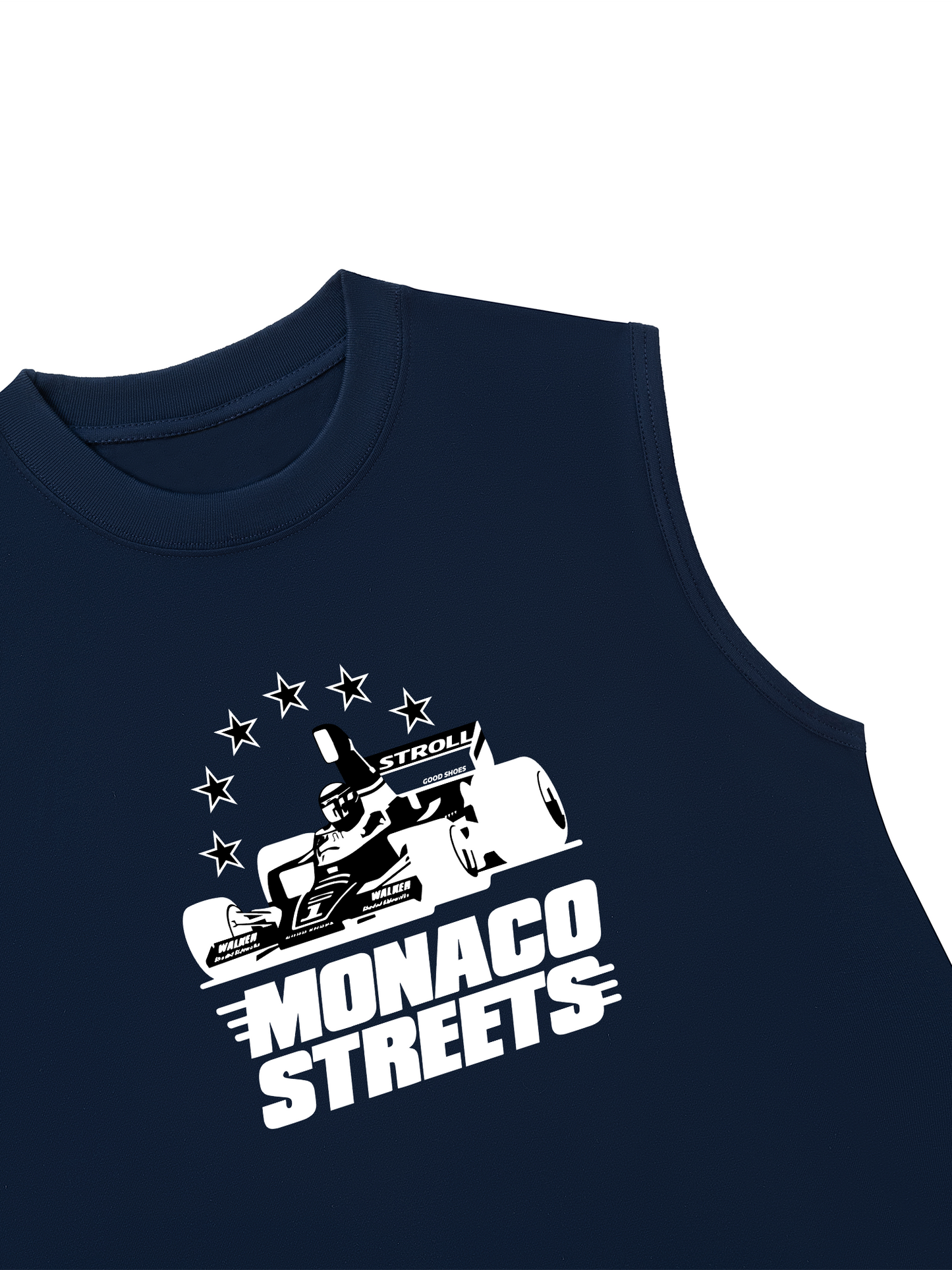 Áo Ba Lỗ Relaxed Fit Monaco Streets