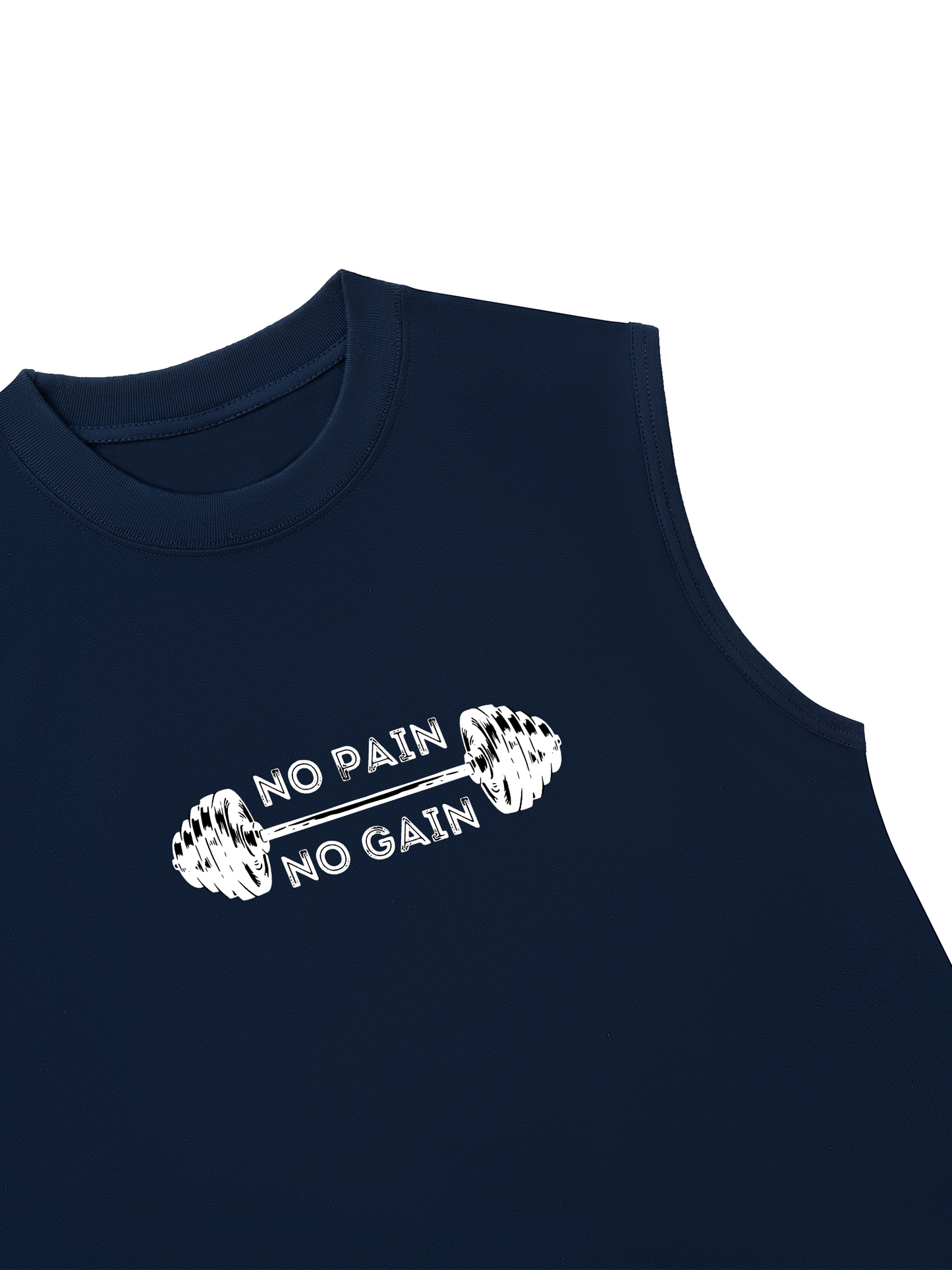 Áo Ba Lỗ Relaxed Fit No Pain No Gain