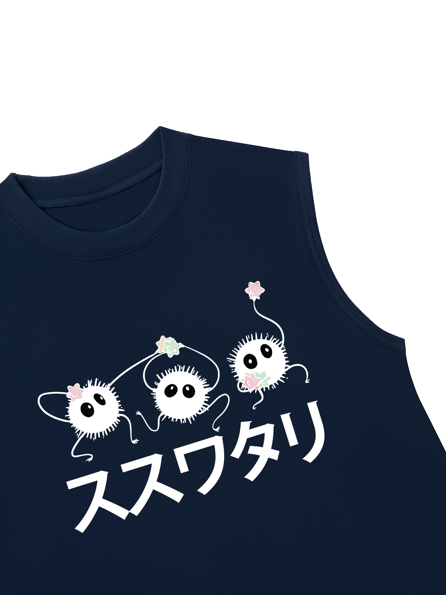 Áo Ba Lỗ Relaxed Fit Japan Spirit Soot Sprites