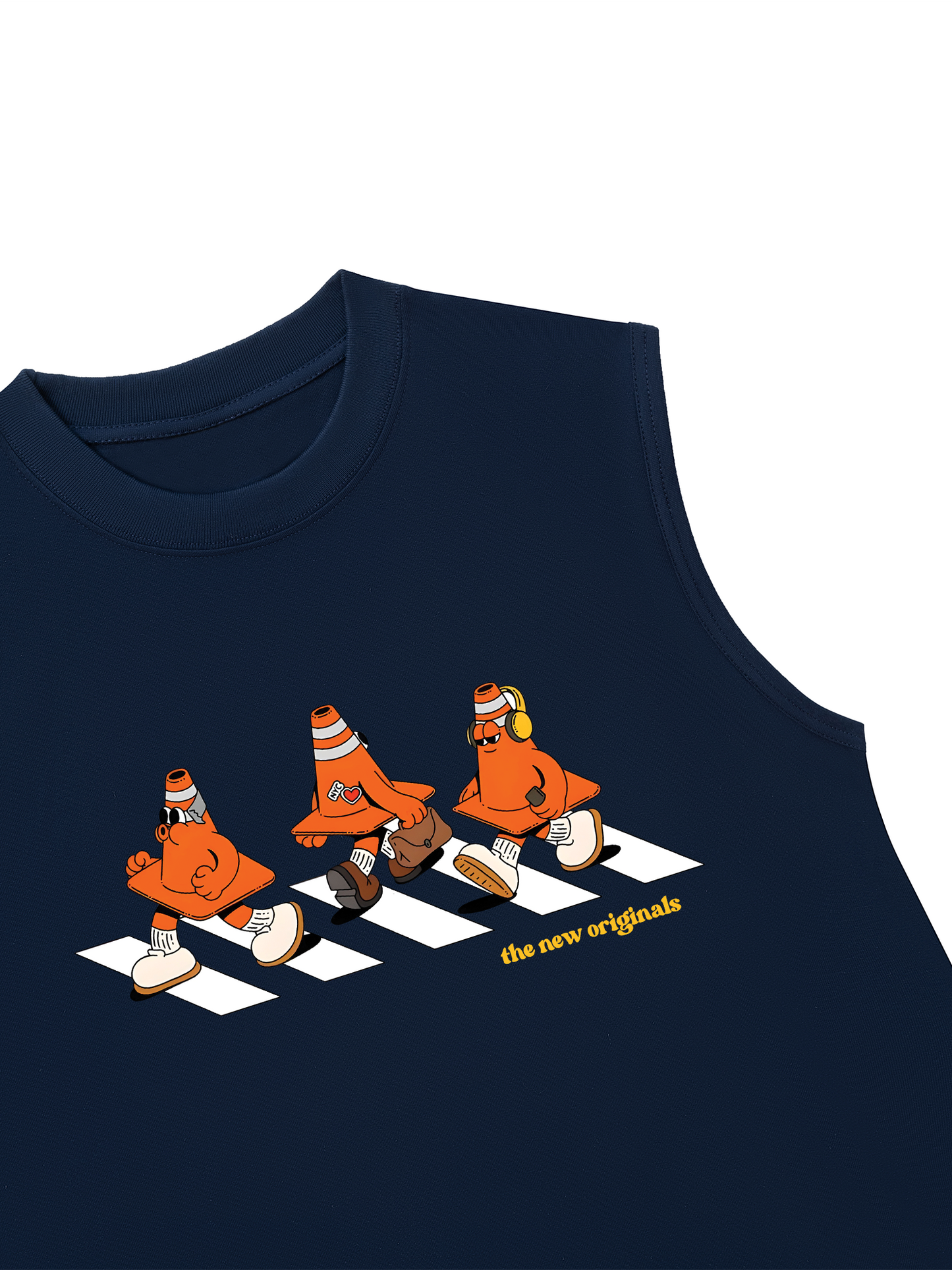 Áo Ba Lỗ Relaxed Fit Go Go Go
