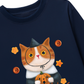 Áo Thun Dài Tay Cozy Vibes Cat