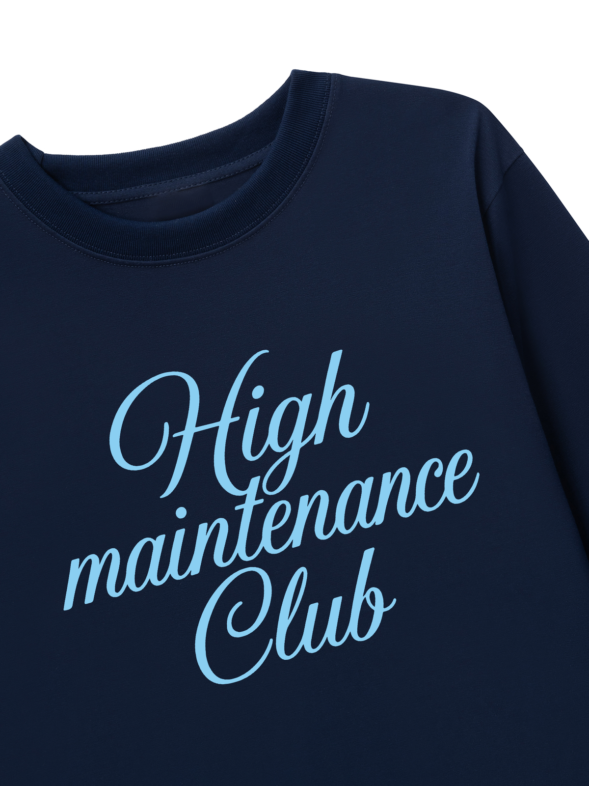 Áo Thun Dài Tay High Maintenance Club