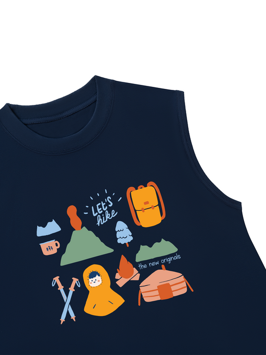 Áo Ba Lỗ Relaxed Fit Go Out Let_s Hike