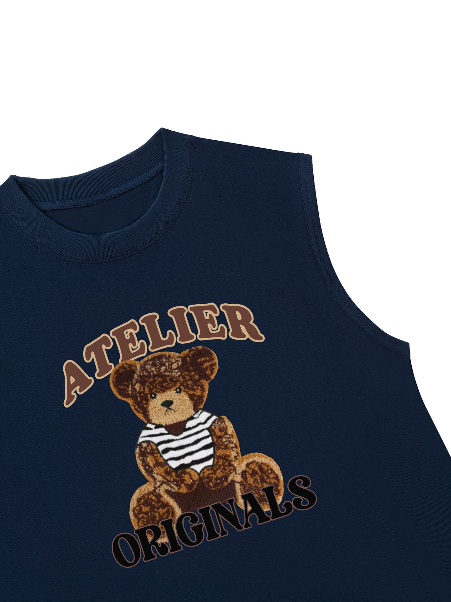 Áo Ba Lỗ Relaxed Fit Teddy Land Atelier Originals