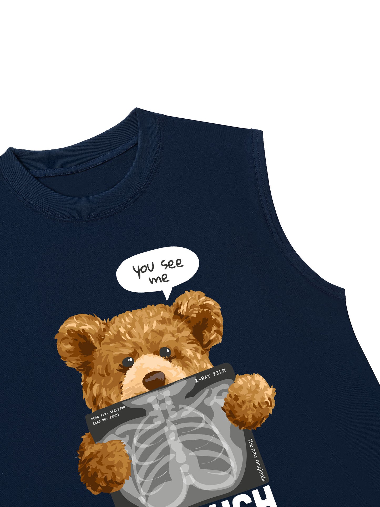 Áo Ba Lỗ Relaxed Fit You See Me Through