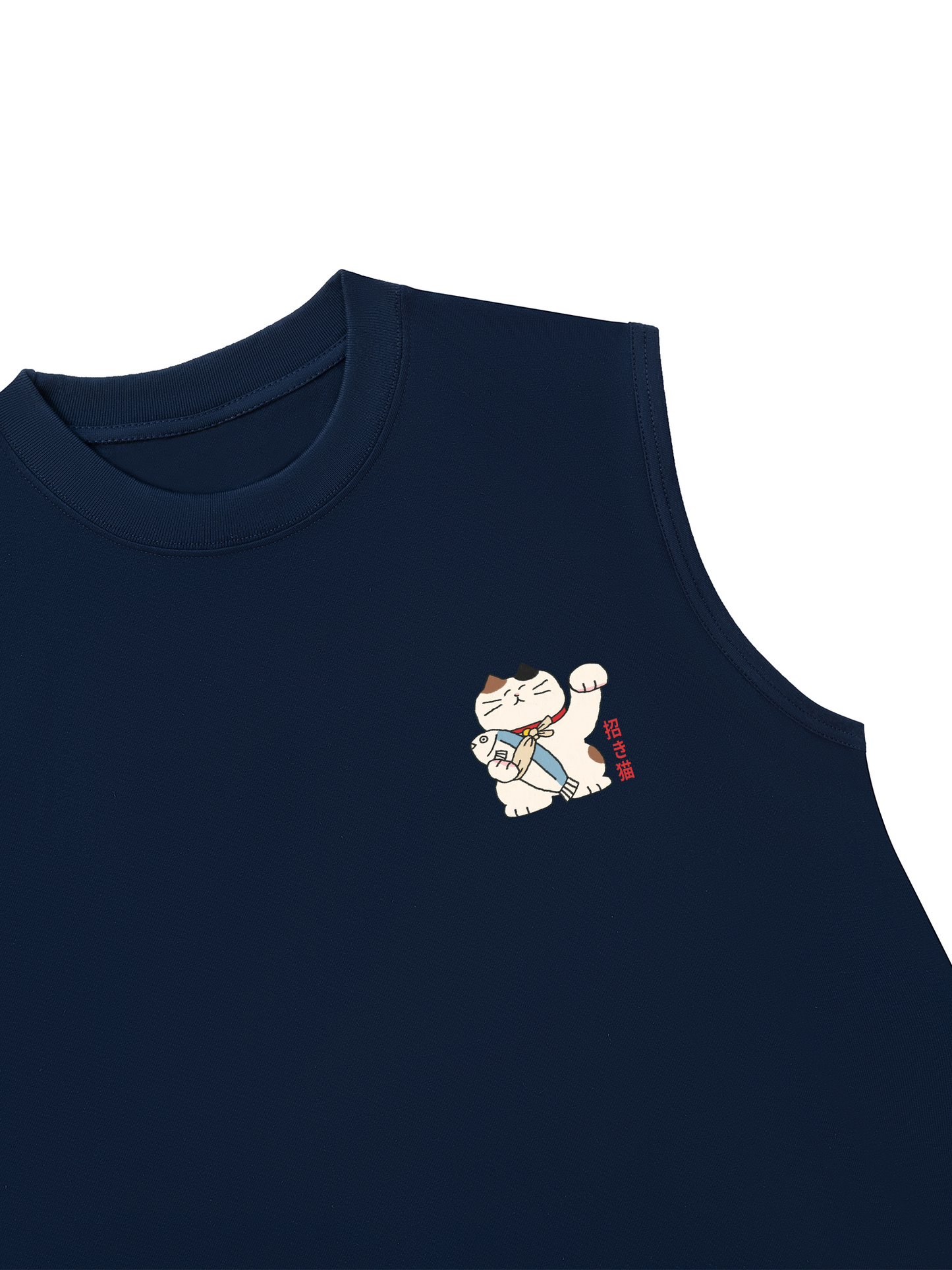 Áo Ba Lỗ Relaxed Fit Maneki Neko