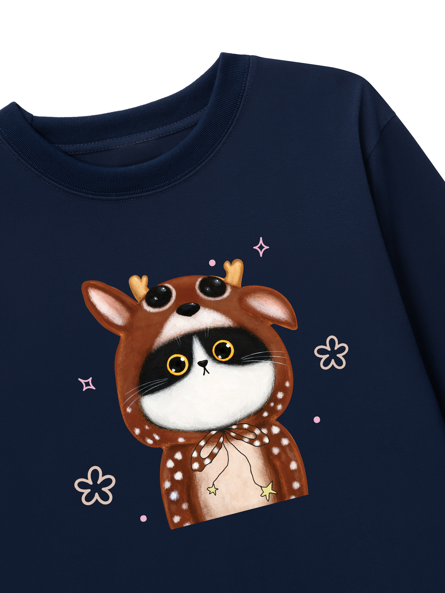 Áo Thun Dài Tay Stay Cozzy Cat