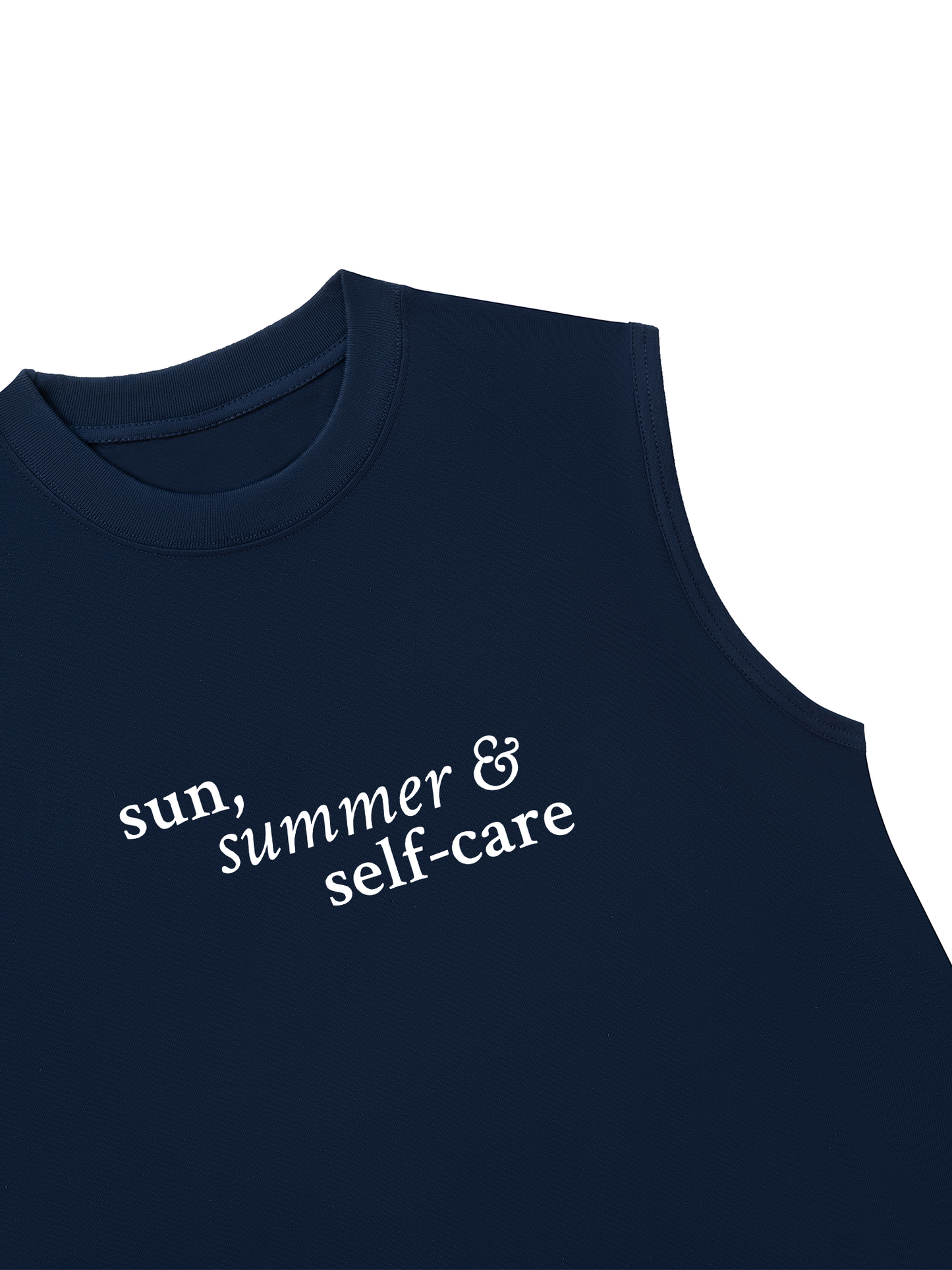 Áo Ba Lỗ Relaxed Fit Sun Summer & Self Care