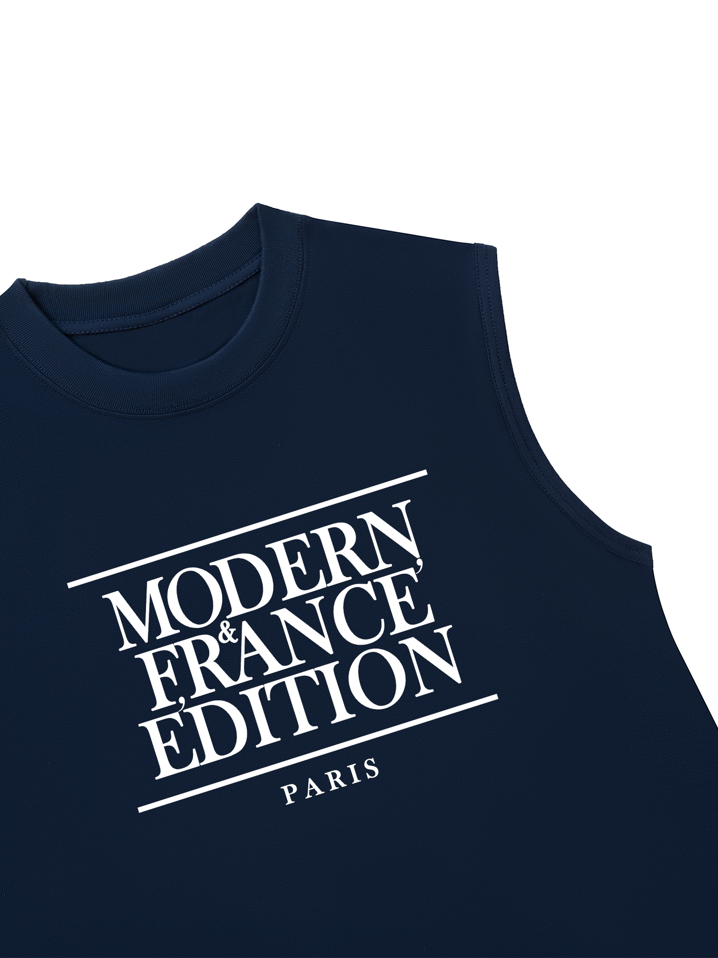Áo Ba Lỗ Relaxed Fit PARIS MODERN EDITION - PARIS