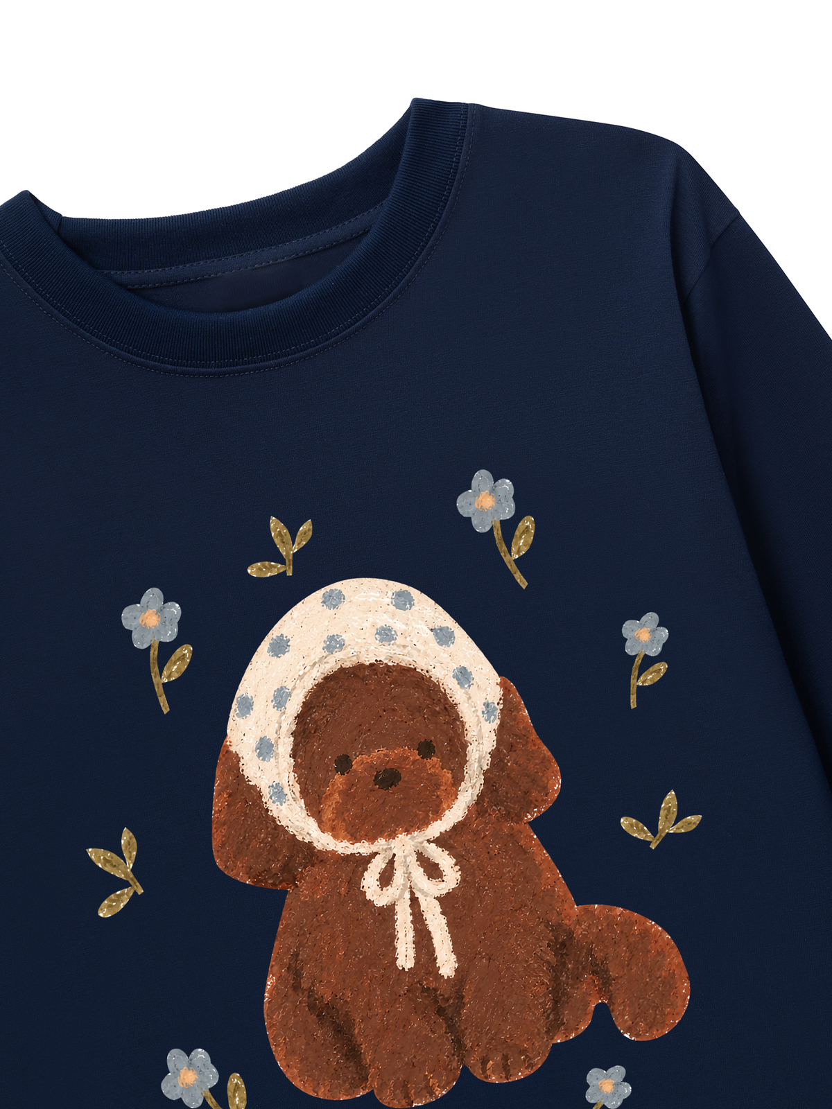 Áo Thun Dài Tay Cozy Puppy