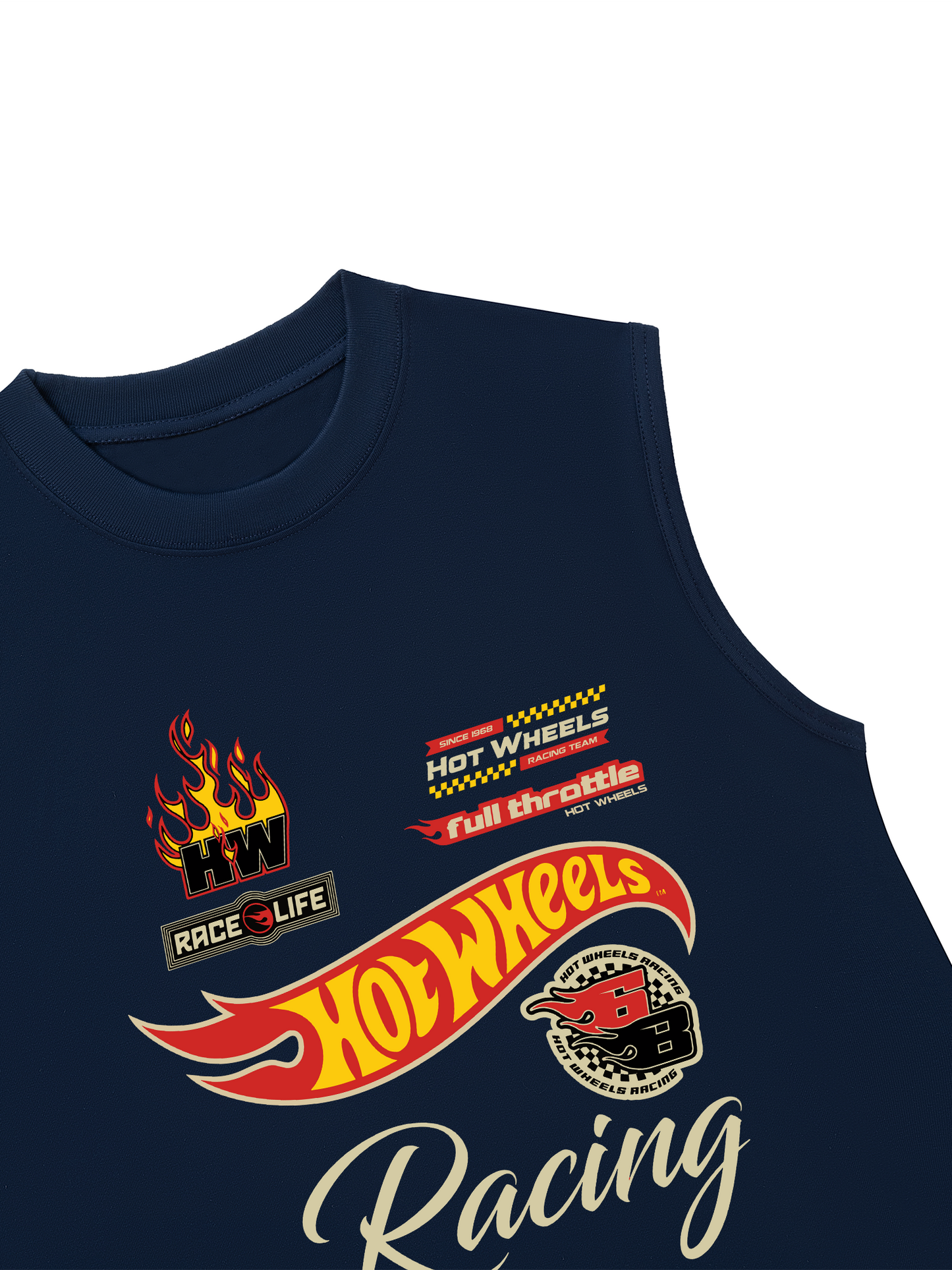 Áo Ba Lỗ Relaxed Fit Race Life